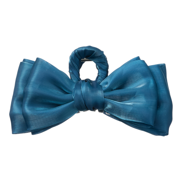 Conair Accessories Fabric-Wrapped Bow Claw Clip #2