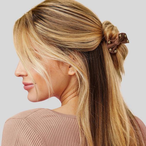 Conair Accessories Bow Ponytailers with Gold Beads 4 pk #4