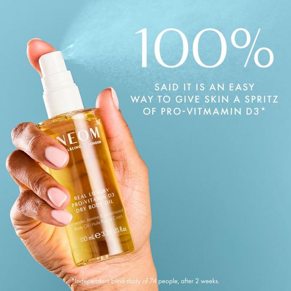 NEOM Wellbeing Real Luxury Pro-Vitamin D3 Dry Body Oil #2