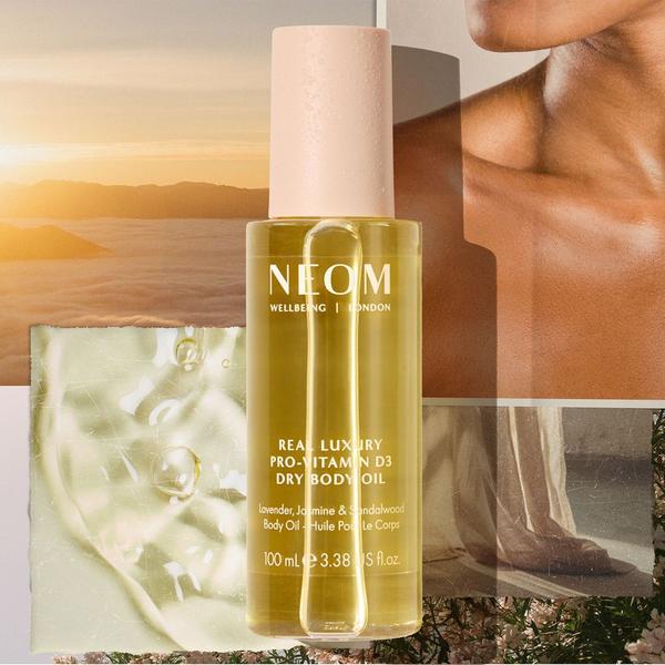 NEOM Wellbeing Real Luxury Pro-Vitamin D3 Dry Body Oil #4