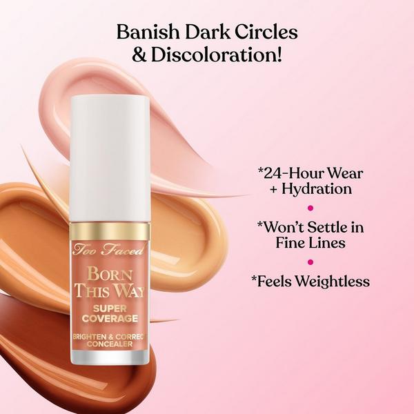 Too Faced Born This Way Super Coverage Brighten & Correct Concealer #7