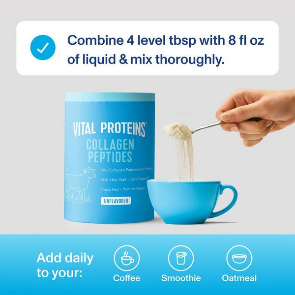 Vital Proteins Hydrolyzed Collagen Peptides Unflavored Powder #5