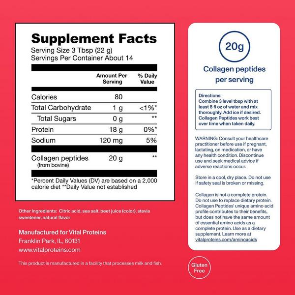 Vital Proteins Collagen Peptides Limited Edition Ice Pop #3