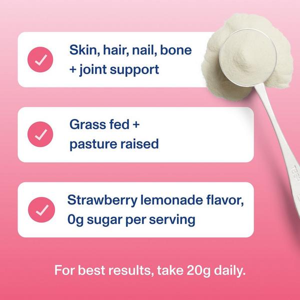 Vital Proteins Collagen Peptides Strawberry Lemonade #4