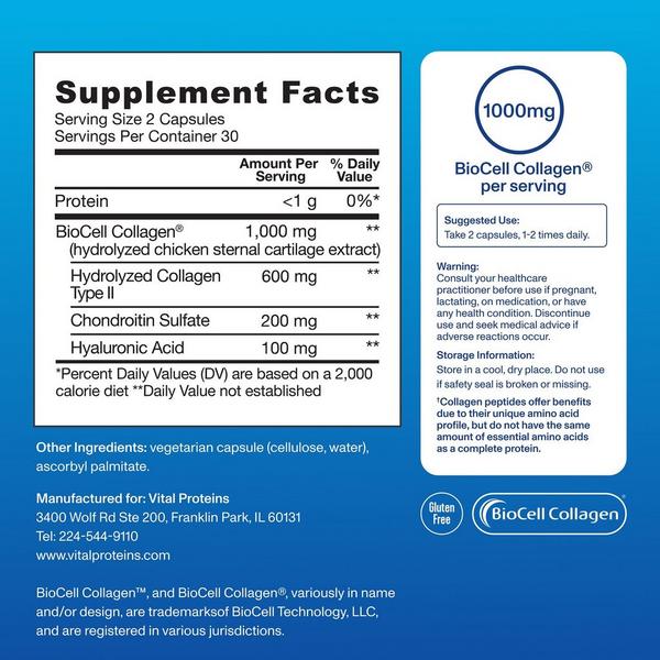 Vital Proteins Enhanced Collagen Complex Capsules #2