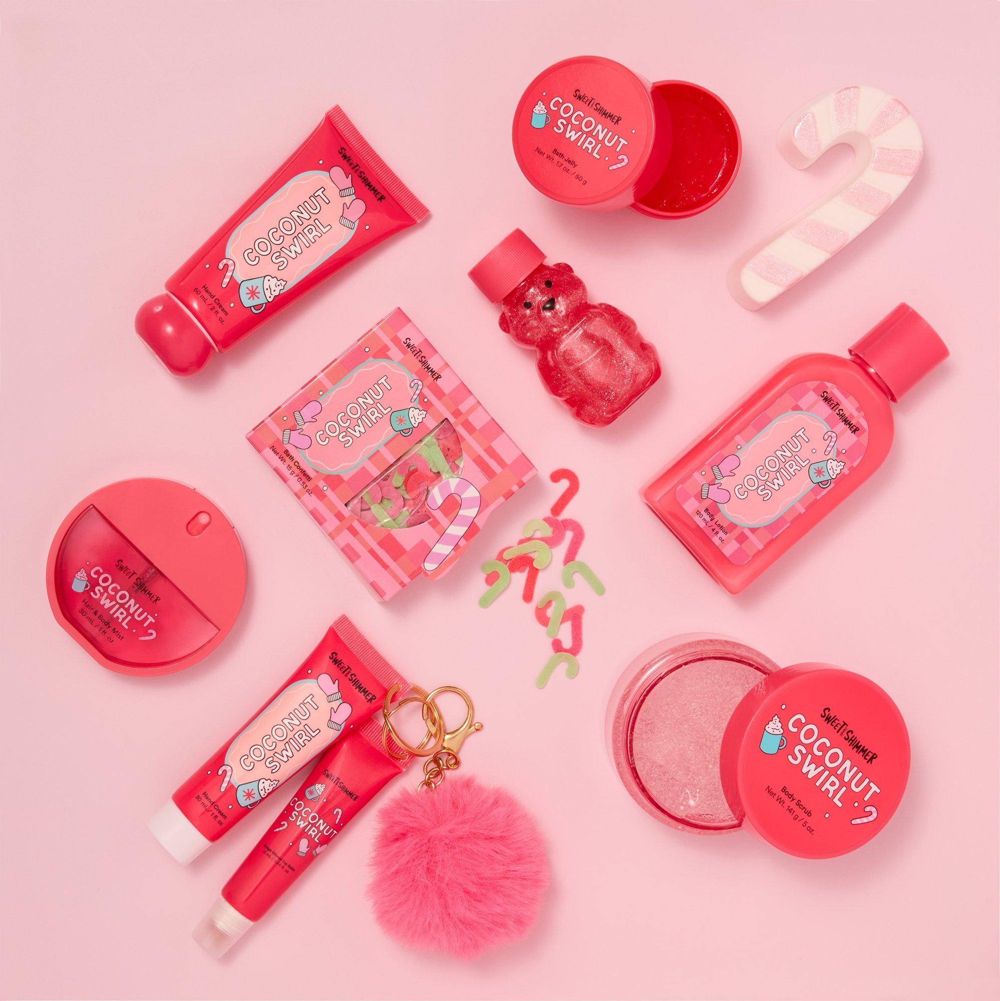 Брелок Sweet & Shimmer Coconut Swirl Lip & Hand Keychain — фото 3