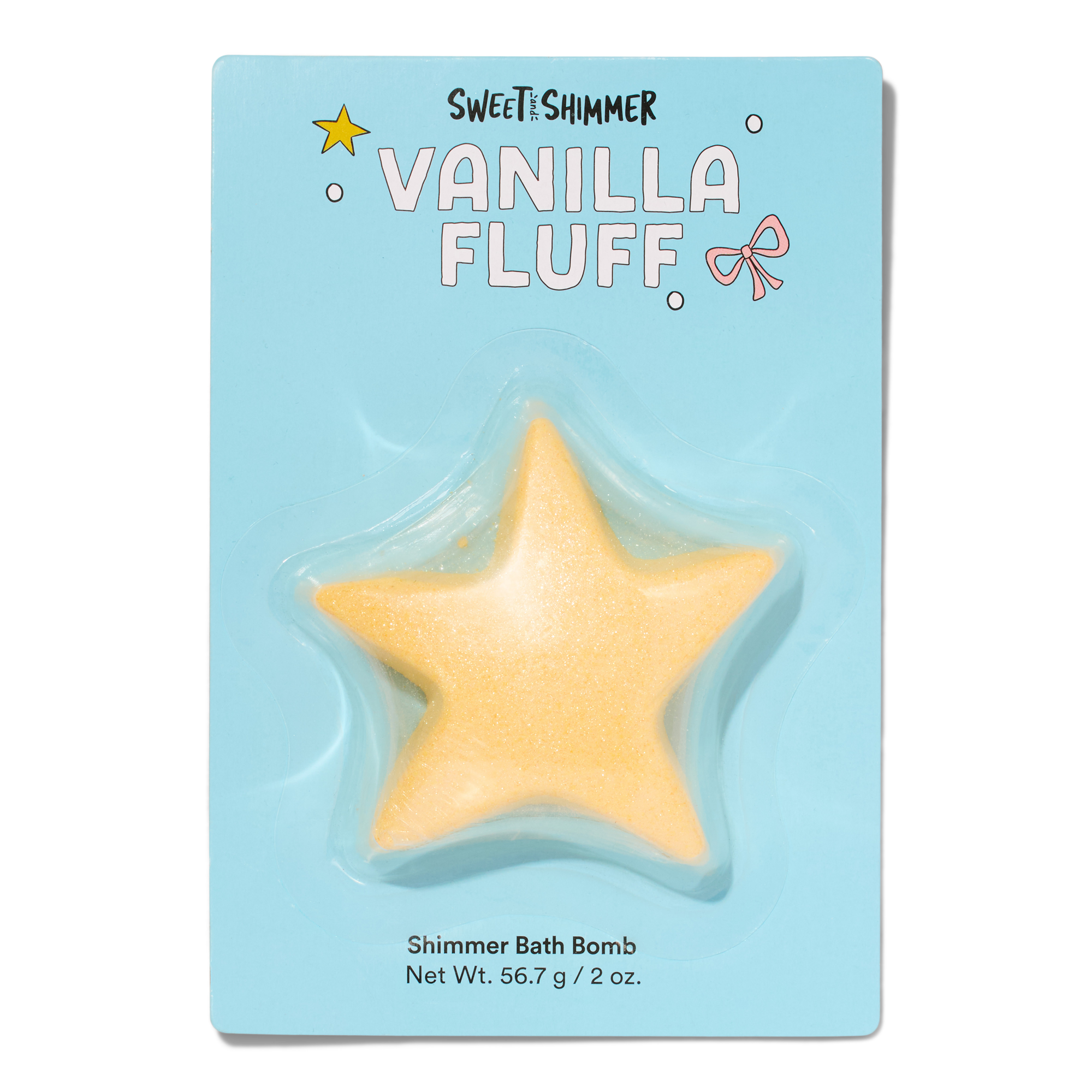 Бомбочка для ванны в виде звезды Sweet & Shimmer Vanilla Fluff — фото 2