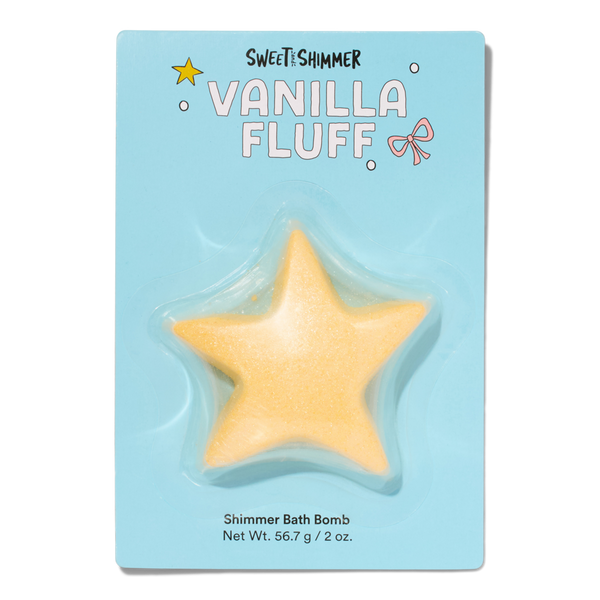 Sweet & Shimmer Vanilla Fluff Star Bath Fizzer #2