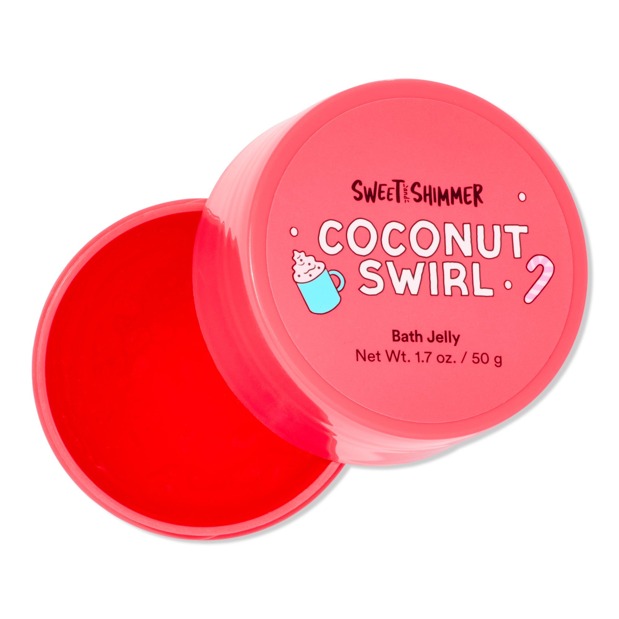 Sweet & Shimmer Coconut Swirl Bath Jelly #1