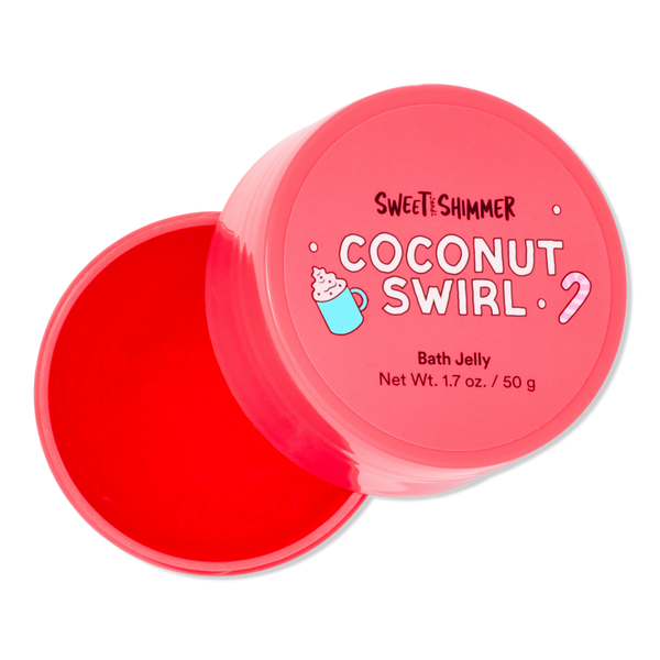 Sweet & Shimmer Coconut Swirl Bath Jelly #1
