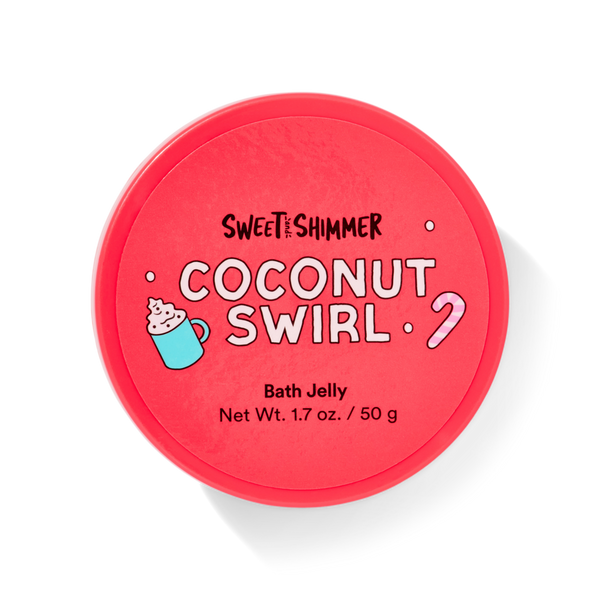 Sweet & Shimmer Coconut Swirl Bath Jelly #3