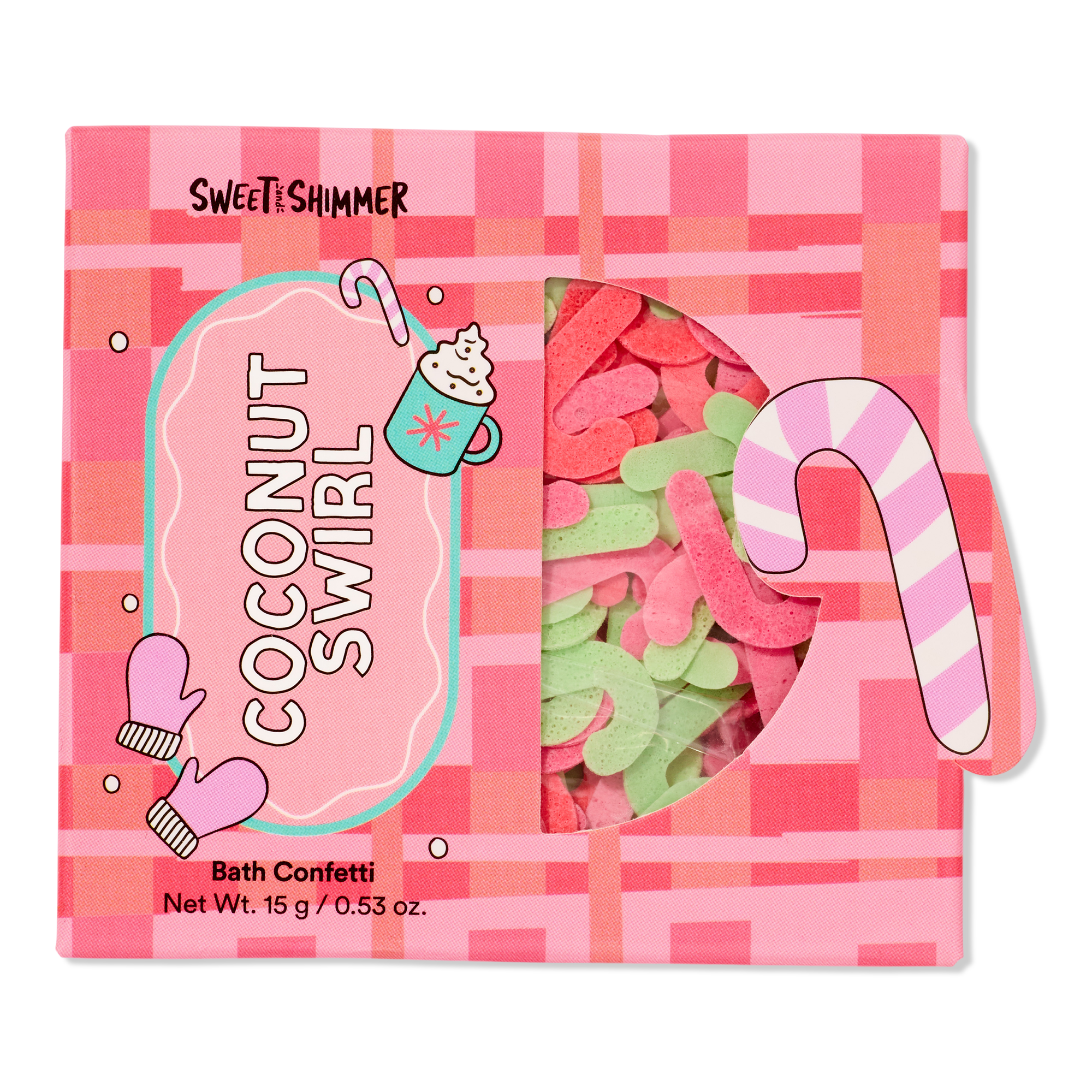 Конфетти для ванны Sweet & Shimmer Coconut Swirl