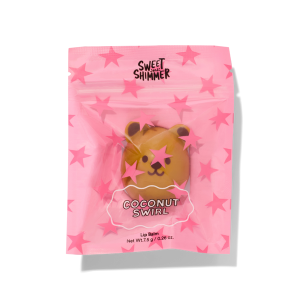 Sweet & Shimmer Teddy Bear Lip Balm #3
