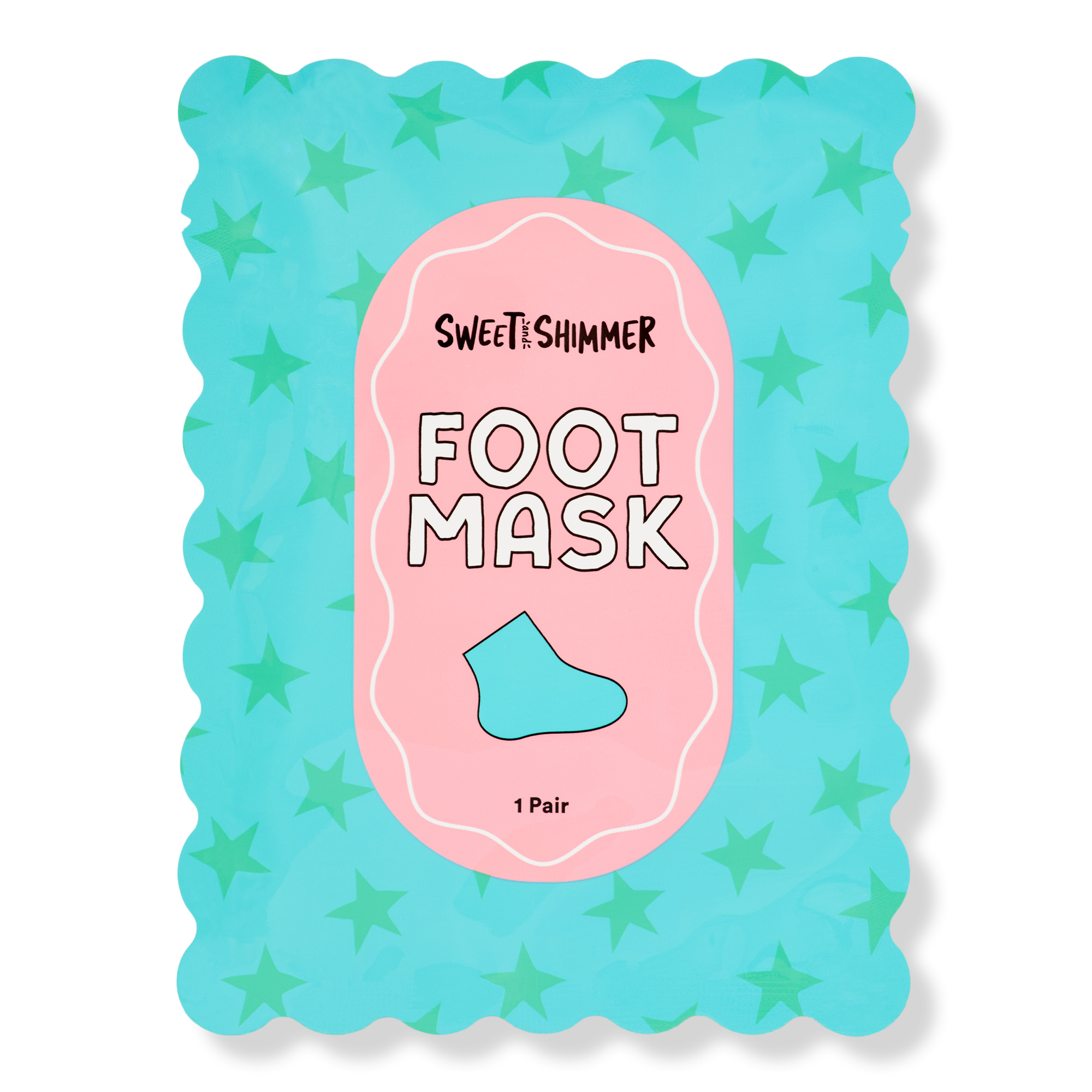 Sweet & Shimmer Foot Sheet Mask #1