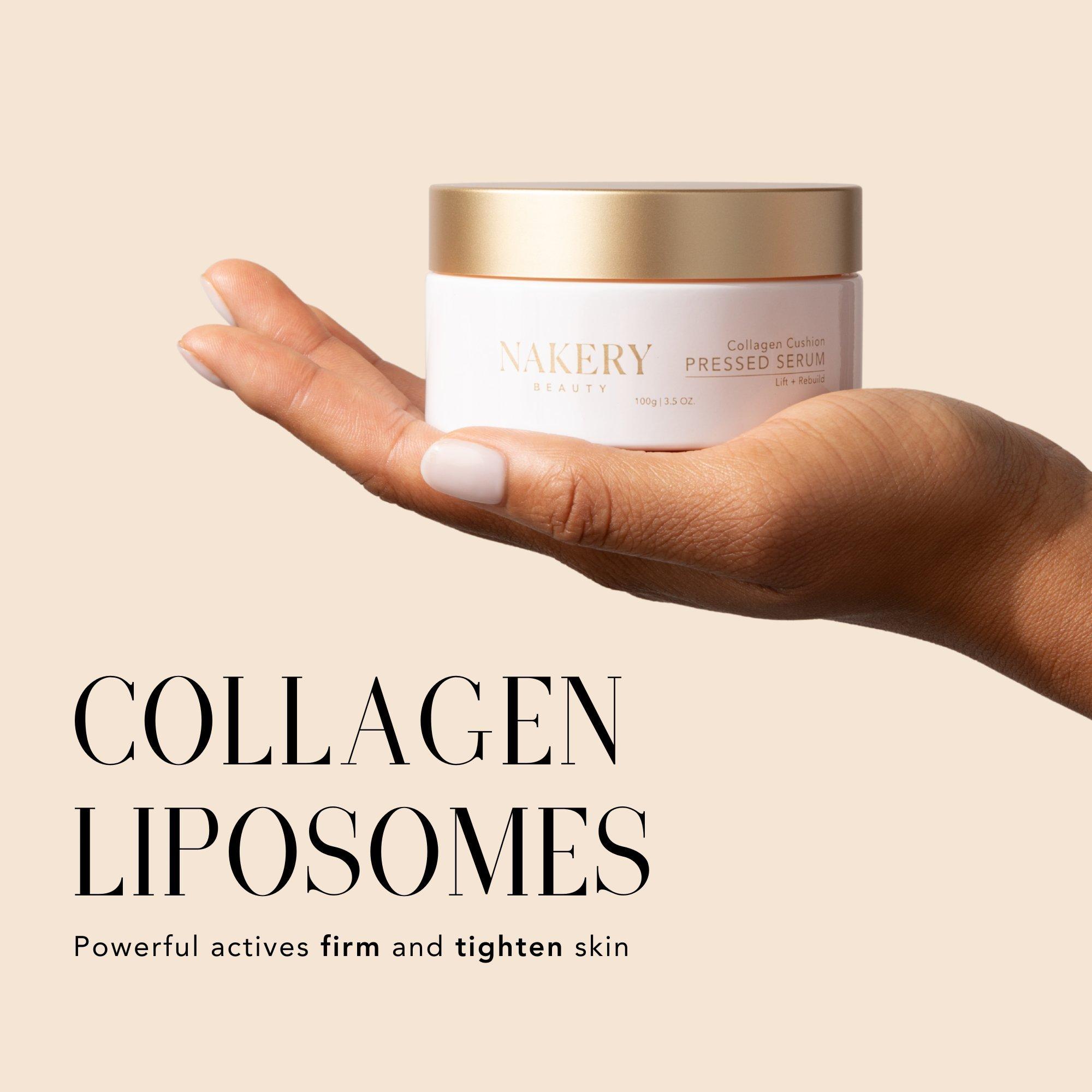 Прессованная сыворотка-кушон Nakery Beauty Collagen Cushion — фото 4