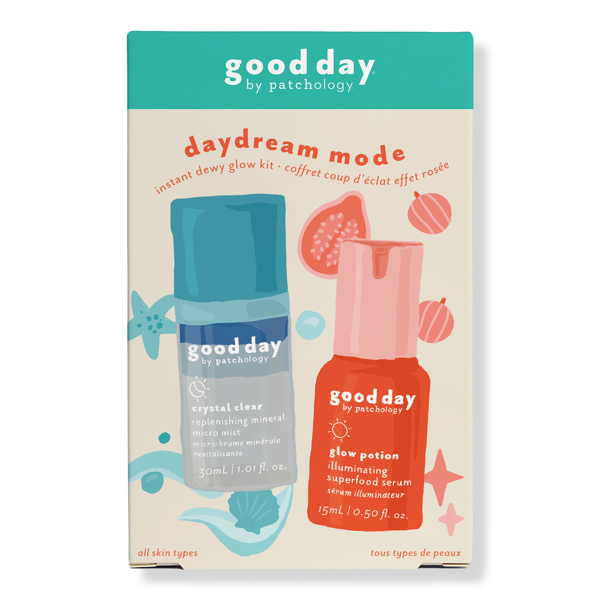 good day by Patchology Daydream Mode - Micro Mist & Serum Minis Kit #1