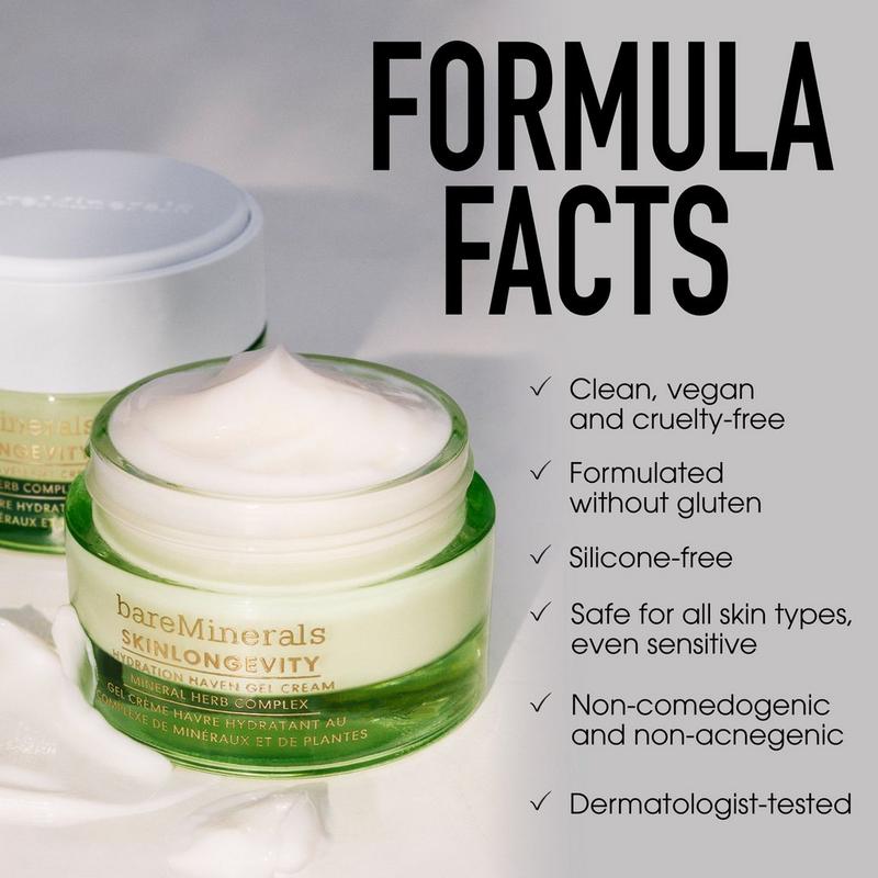 bareMinerals - SKINLONGEVITY Hydration Haven Gel Cream with