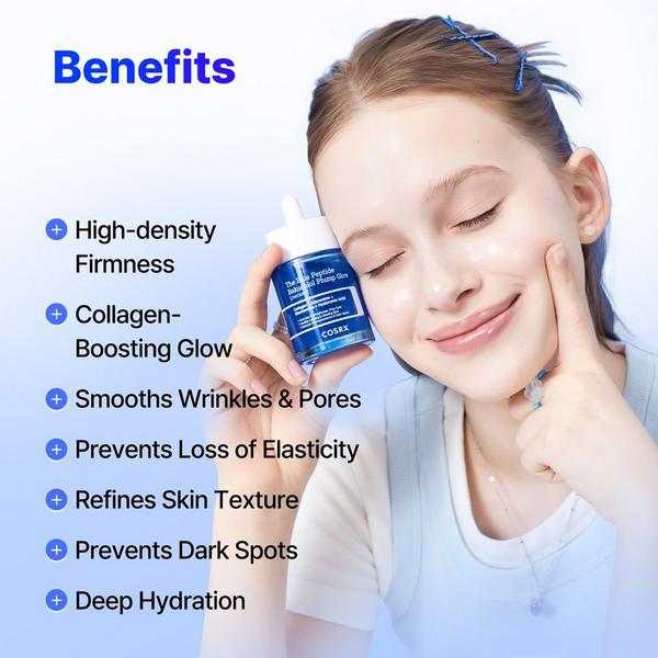 COSRX The Blue Peptide Bakuchiol Plump Glow Serum #3
