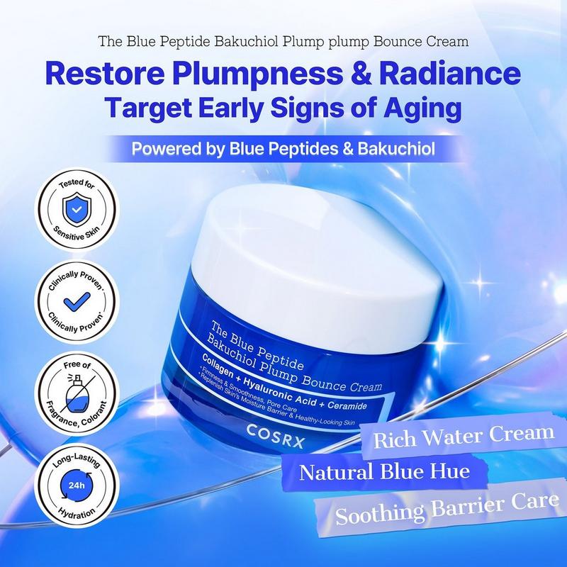 COSRX - The Blue Peptide Bakuchiol Plump Bounce Cream | Ulta Beauty
