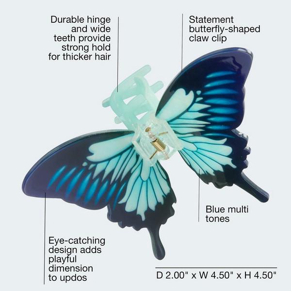 Conair Accessories Large Butterfly Claw Clip #3