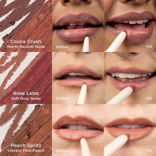 PÜR Minerals Silky Sculpt Creamy Dual Ended Lip Liner Pencil  #6