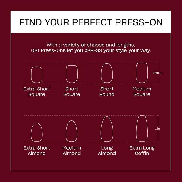 OPI xPRESS/ON Fall Press-On Nail Collection #7