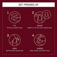 OPI xPRESS/ON Fall Press-On Nail Collection #6