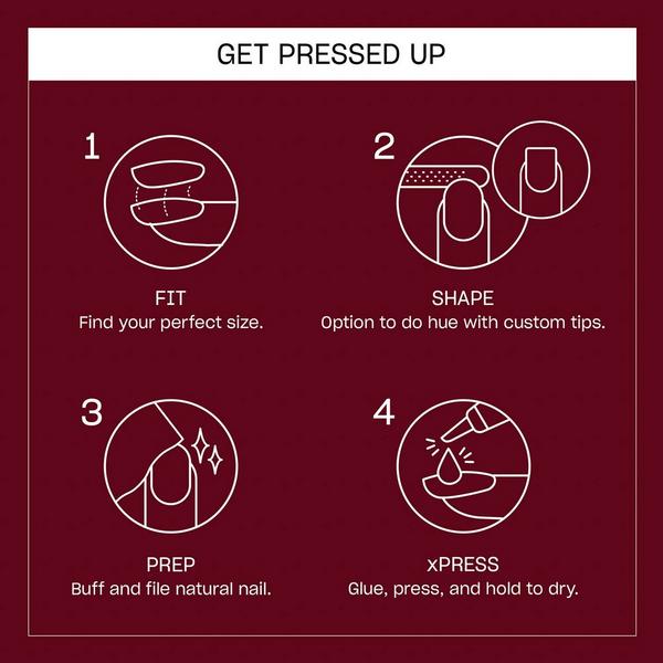 OPI xPRESS/ON Fall Press-On Nail Collection #6