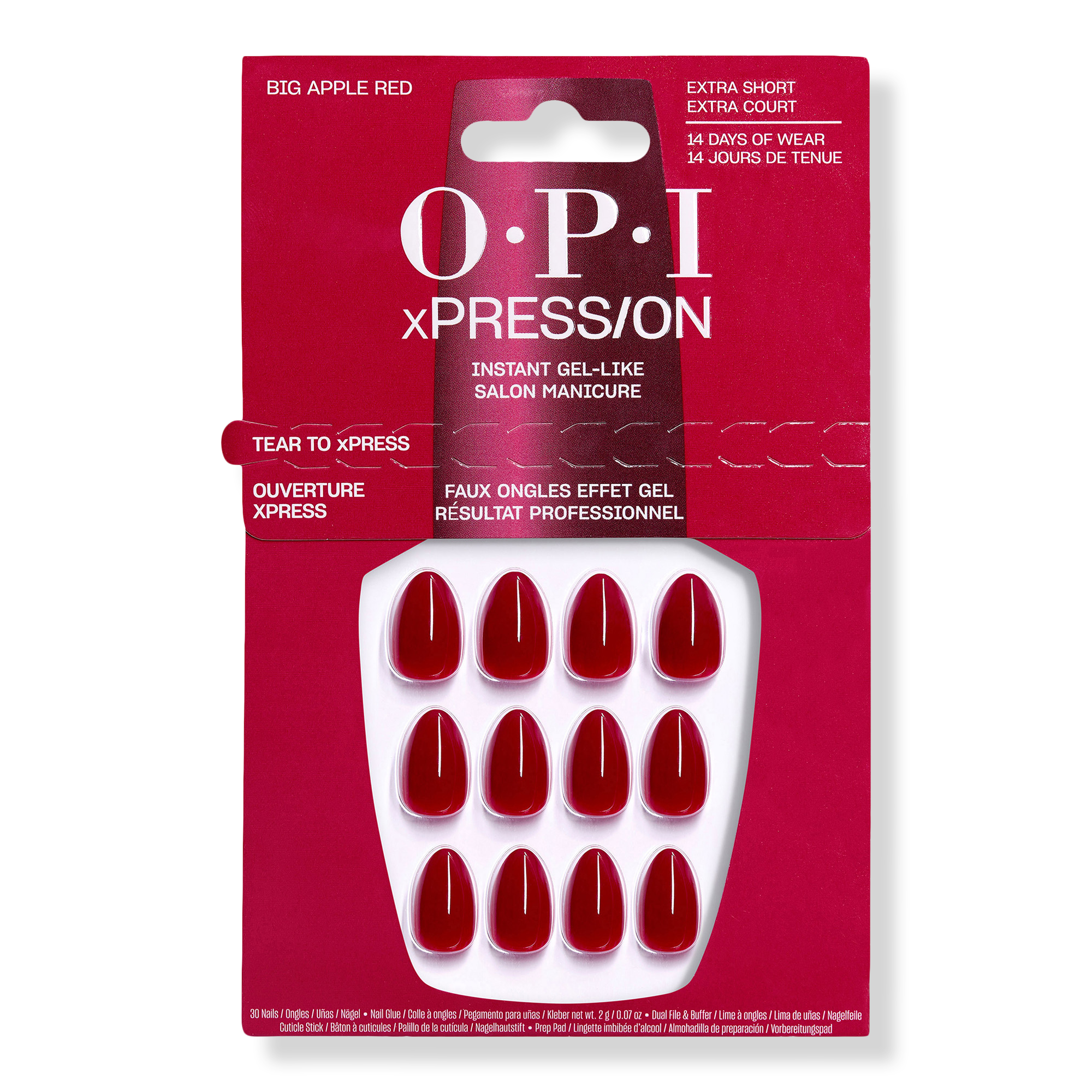 OPI xPRESS/ON Solid Color Press On Nails #1