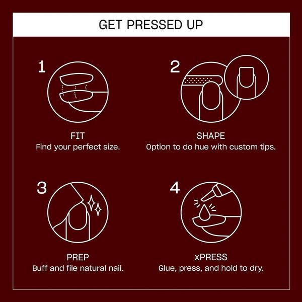 OPI xPRESS/ON Solid Color Press On Nails #6