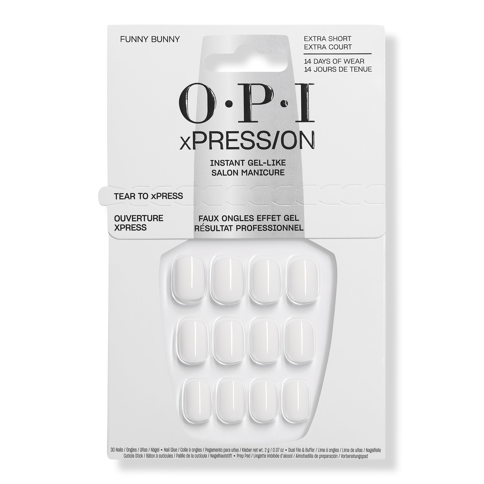 OPI xPRESS/ON Solid Color Press On Nails #1
