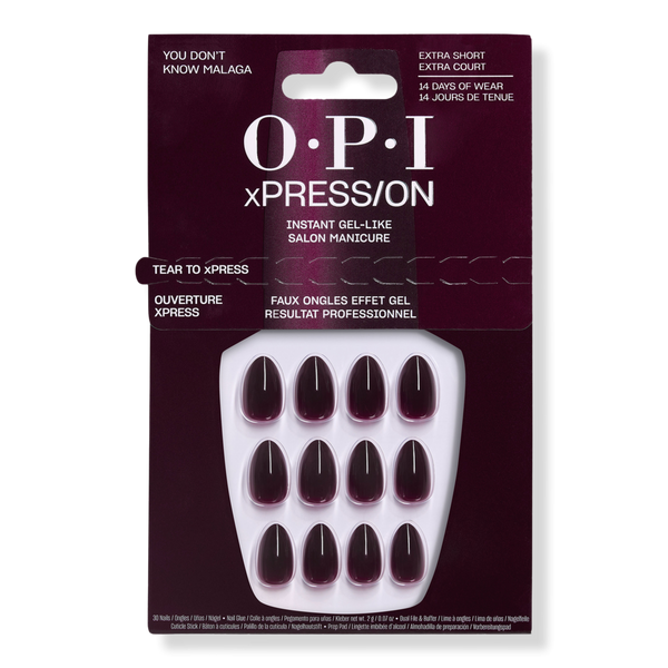 OPI xPRESS/ON Solid Color Press On Nails #1
