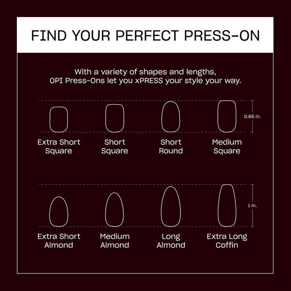 OPI xPRESS/ON Solid Color Press On Nails #7