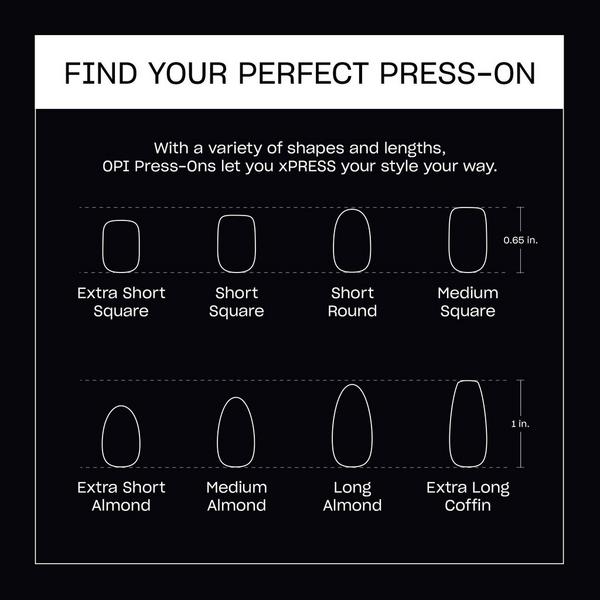 OPI xPRESS/ON Solid Color Press On Nails #7