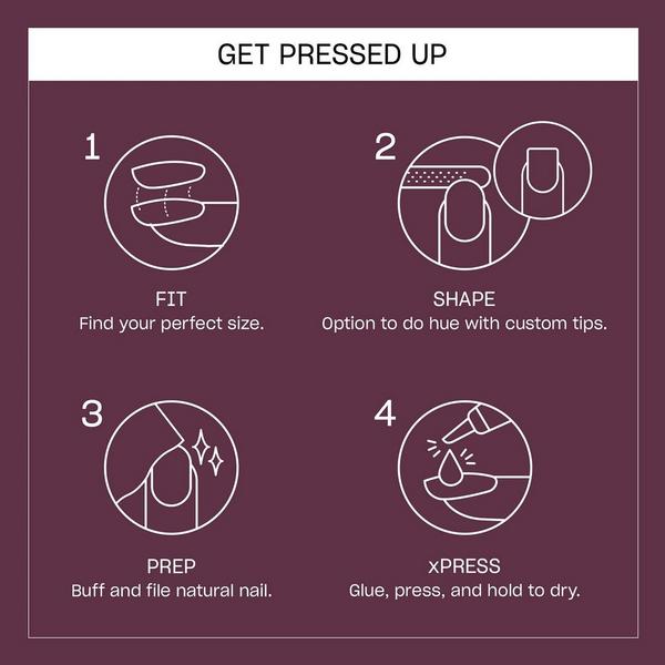OPI xPRESS/ON Fall Press-On Nail Collection #6