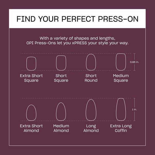 OPI xPRESS/ON Fall Press-On Nail Collection #7