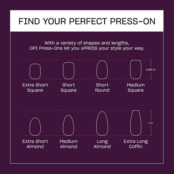 OPI xPRESS/ON Fall Press-On Nail Collection #7
