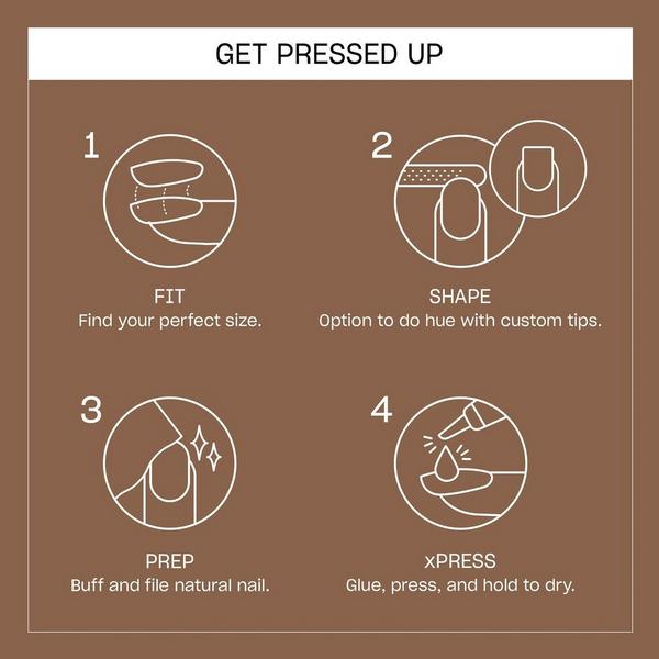 OPI xPRESS/ON Fall Press-On Nail Collection #6