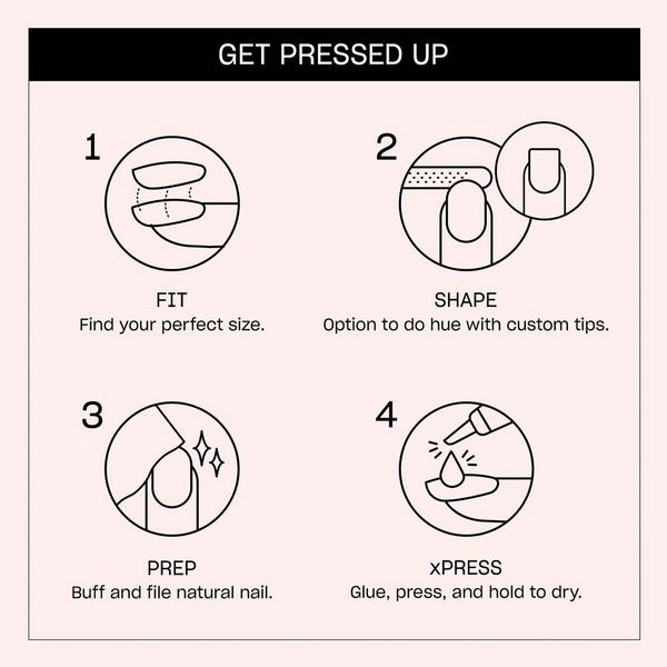 OPI xPRESS/ON Fall Press-On Nail Collection #6