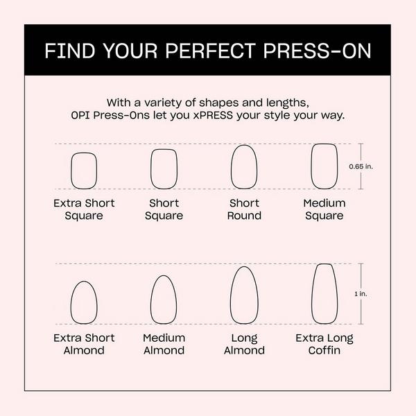 OPI xPRESS/ON Fall Press-On Nail Collection #7