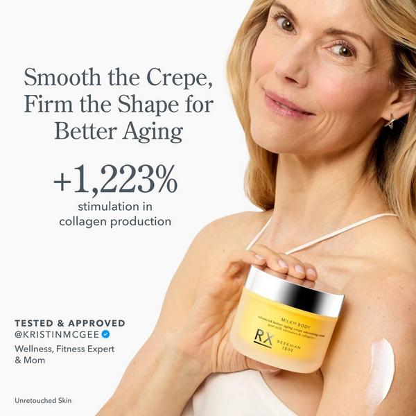 Beekman 1802 Milk RX Body Advanced Better Aging Crepe Smoothing Cream #2