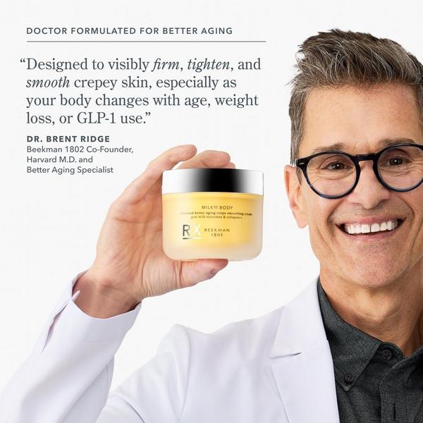 Beekman 1802 Milk RX Body Advanced Better Aging Crepe Smoothing Cream #4