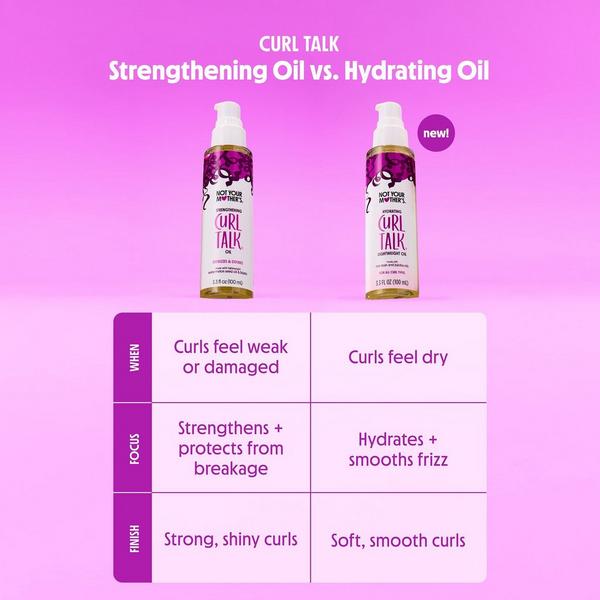 Not Your Mother's Curl Talk Hydrating Lightweight Oil #7