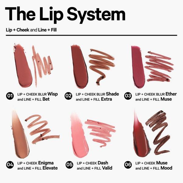 MILK MAKEUP Line + Fill Lip Liner and Allover Lip Color #8