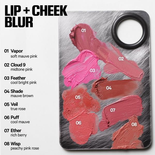 MILK MAKEUP Lip + Cheek Cream Blush Stick and Lip Color (Blurred Finish) #8