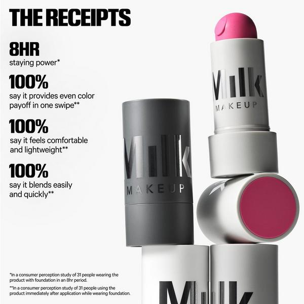 MILK MAKEUP Lip + Cheek Cream Blush Stick and Lip Color (Blurred Finish) #9