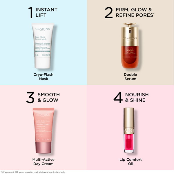 Clarins Firm & Glow Favorites Anti-Aging Gift Set #4