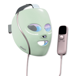 Shark Beauty CryoGlow Red Blue & Infrared iQLED Face Mask & Under Eye Cooling in Strawberry Matcha
