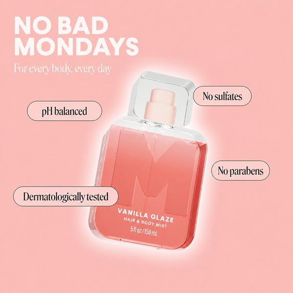MONDAY Haircare Vanilla Glaze Hair & Body Mist #6