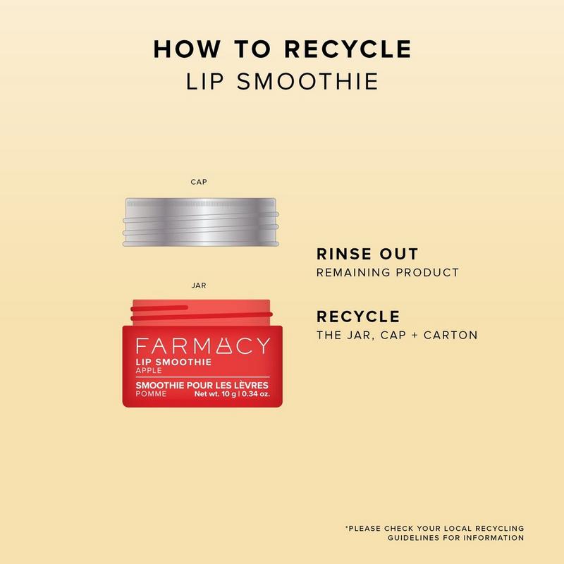 farmacy lip smoothie vitamin c + peptide lip balm ulta Strawberry smoothie